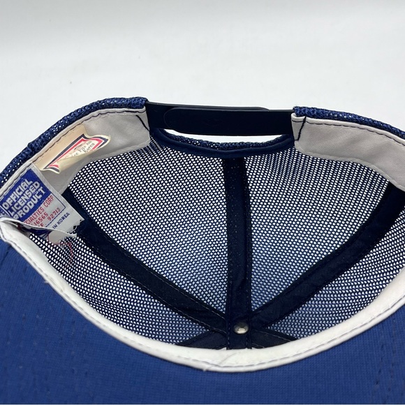 Vintage 80s Dallas Cowboys Sports Specialties Script Snapback Cap Trucker Hat - Picture 6 of 9